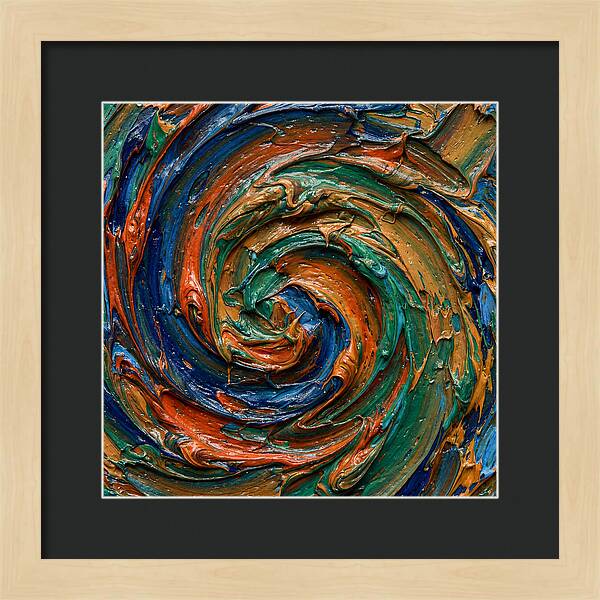 Swirling Colors In Harmony
