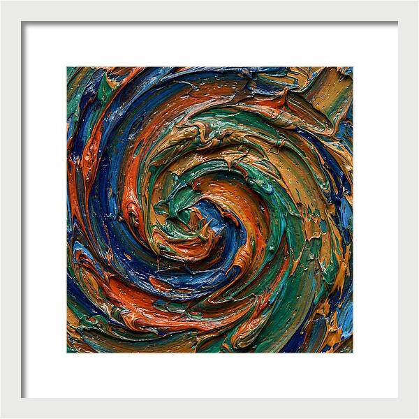 Swirling Colors In Harmony