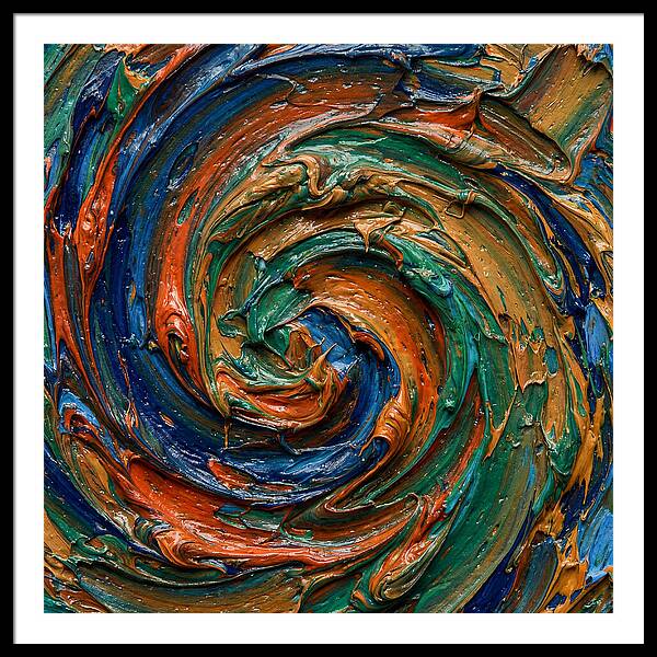 Swirling Colors In Harmony