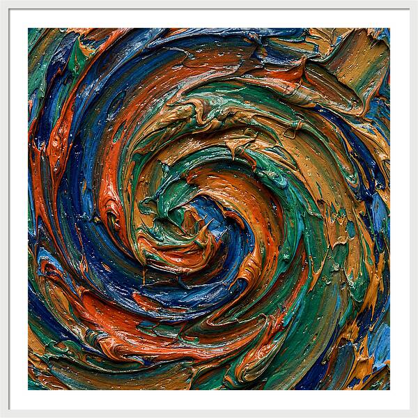 Swirling Colors In Harmony