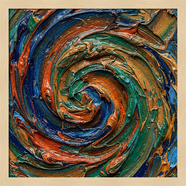 Swirling Colors In Harmony