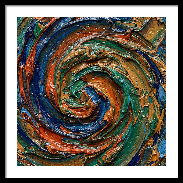 Swirling Colors In Harmony