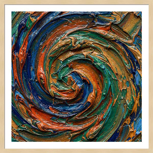 Swirling Colors In Harmony