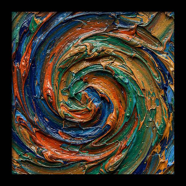 Swirling Colors In Harmony