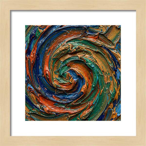 Swirling Colors In Harmony