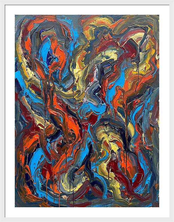 Swirling Colors Of Emotion