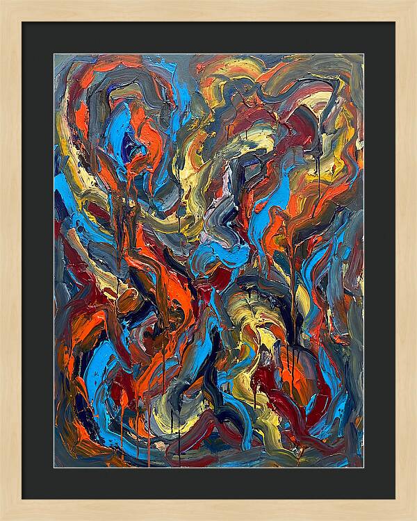 Swirling Colors Of Emotion