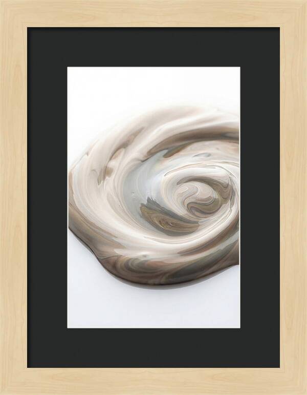 Swirling Shades Of Oil Paint