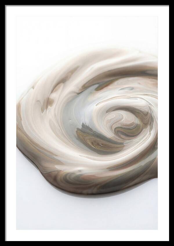 Swirling Shades Of Oil Paint