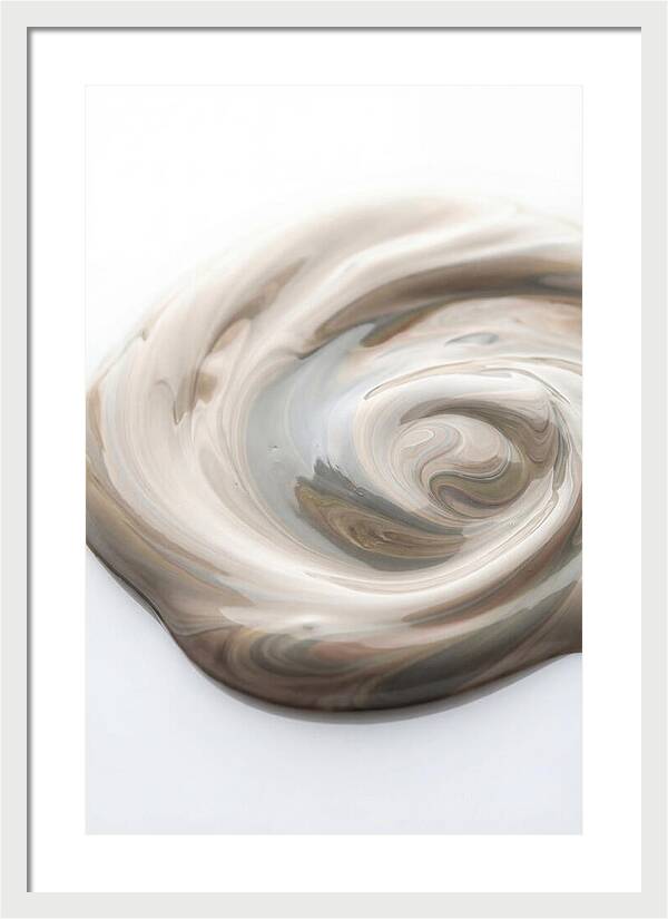 Swirling Shades Of Oil Paint