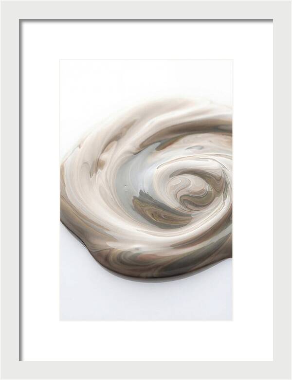 Swirling Shades Of Oil Paint