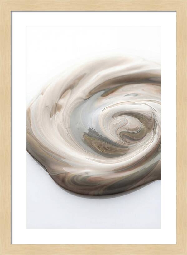 Swirling Shades Of Oil Paint