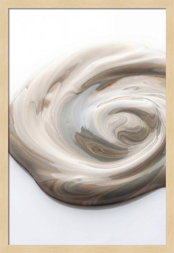 Swirling Shades Of Oil Paint