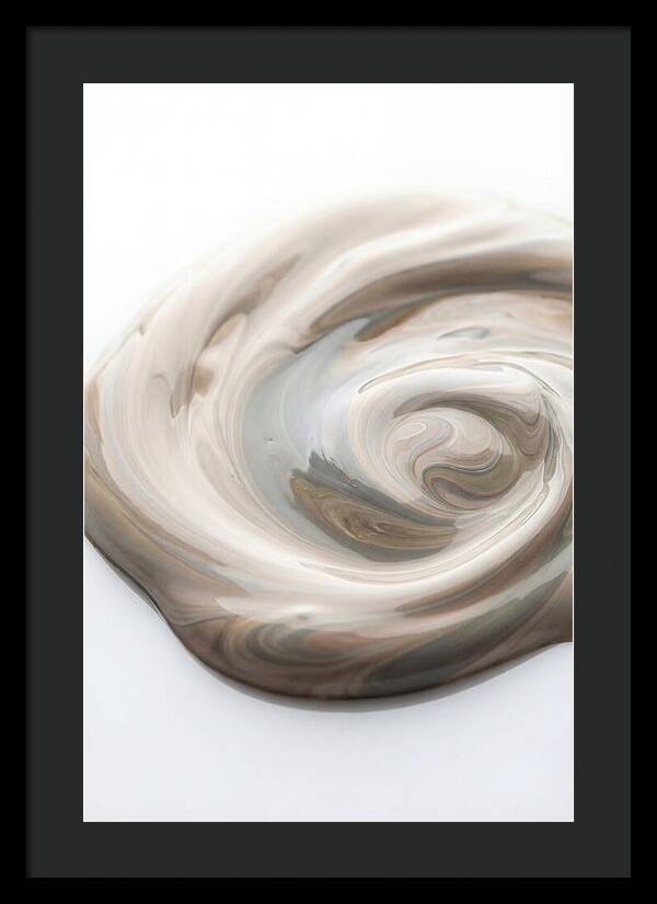 Swirling Shades Of Oil Paint