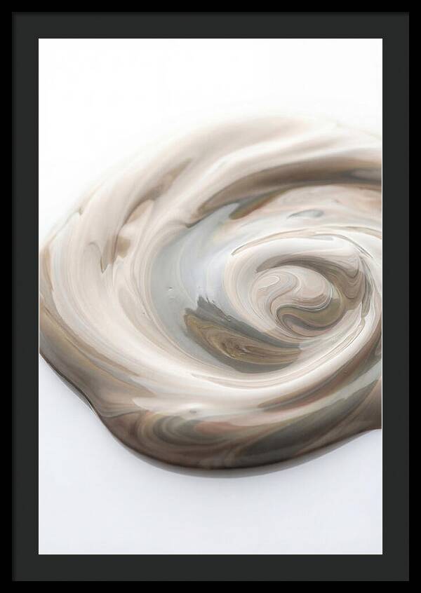 Swirling Shades Of Oil Paint
