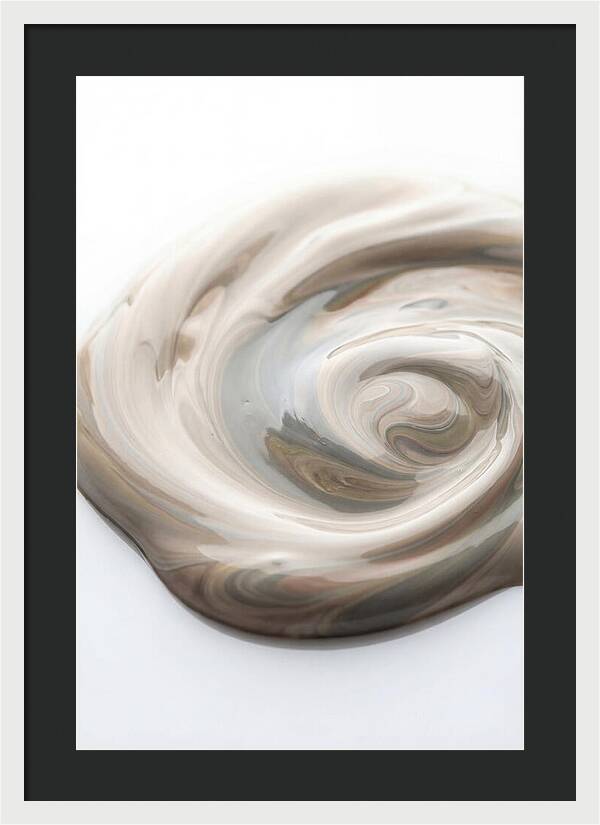 Swirling Shades Of Oil Paint
