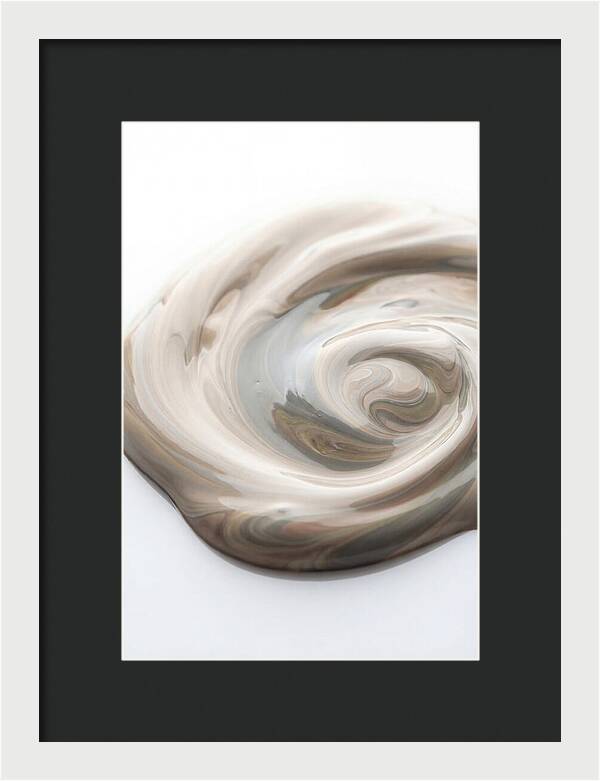 Swirling Shades Of Oil Paint