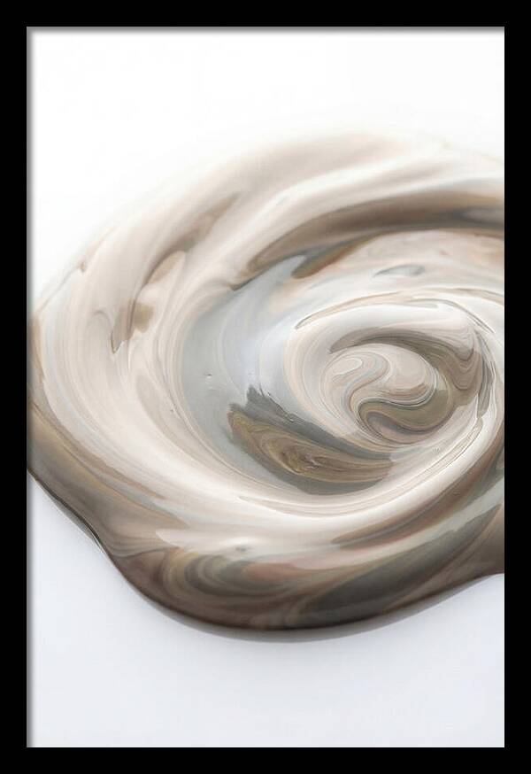 Swirling Shades Of Oil Paint