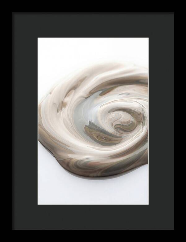 Swirling Shades Of Oil Paint