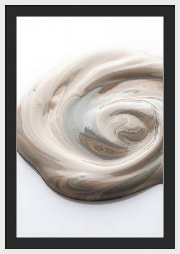 Swirling Shades Of Oil Paint