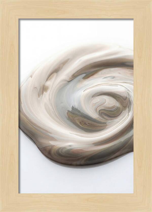 Swirling Shades Of Oil Paint