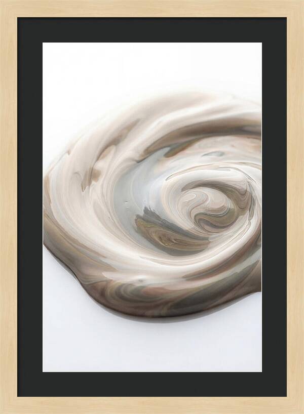 Swirling Shades Of Oil Paint