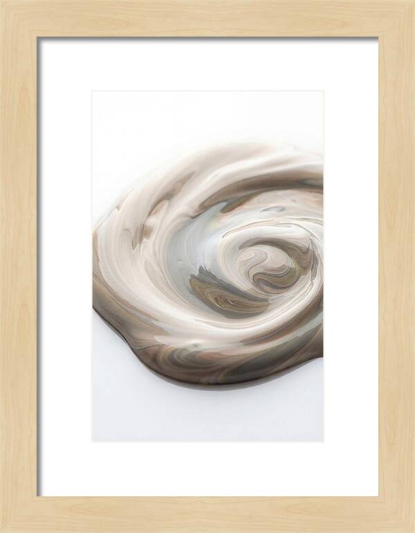 Swirling Shades Of Oil Paint