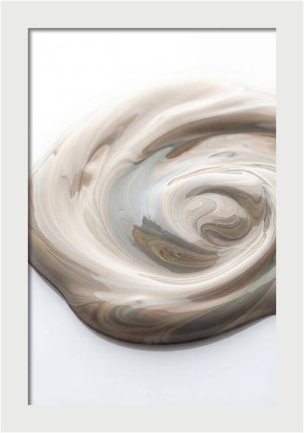 Swirling Shades Of Oil Paint