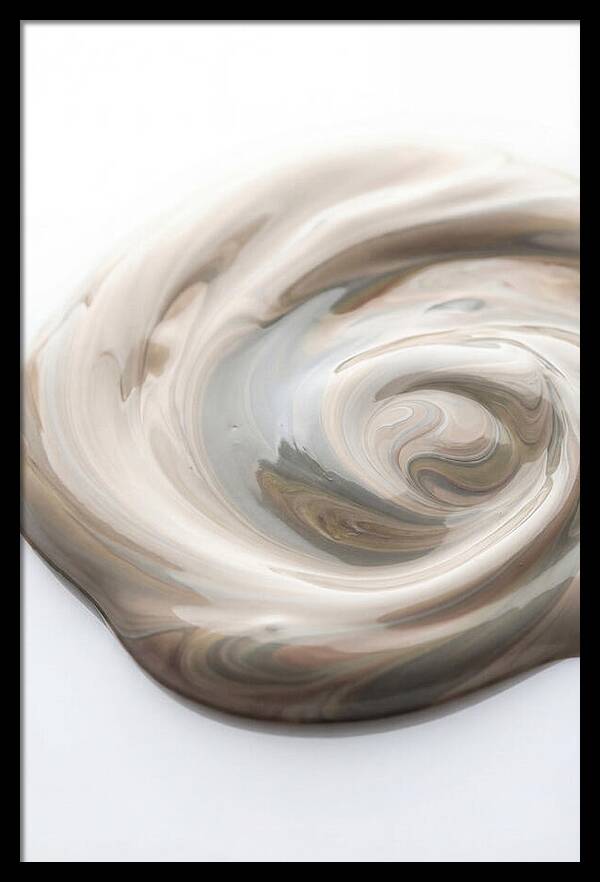 Swirling Shades Of Oil Paint