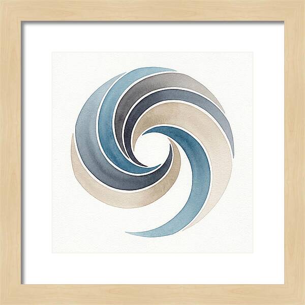 Swirling Waves Of Color