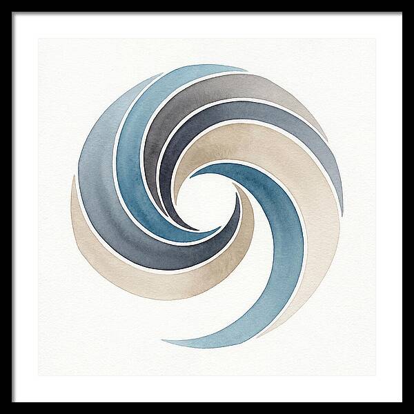 Swirling Waves Of Color