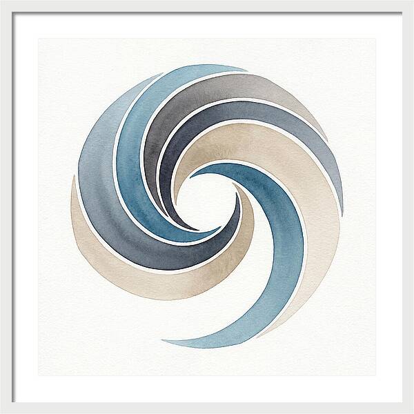 Swirling Waves Of Color
