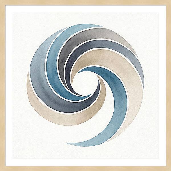 Swirling Waves Of Color