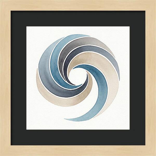 Swirling Waves Of Color