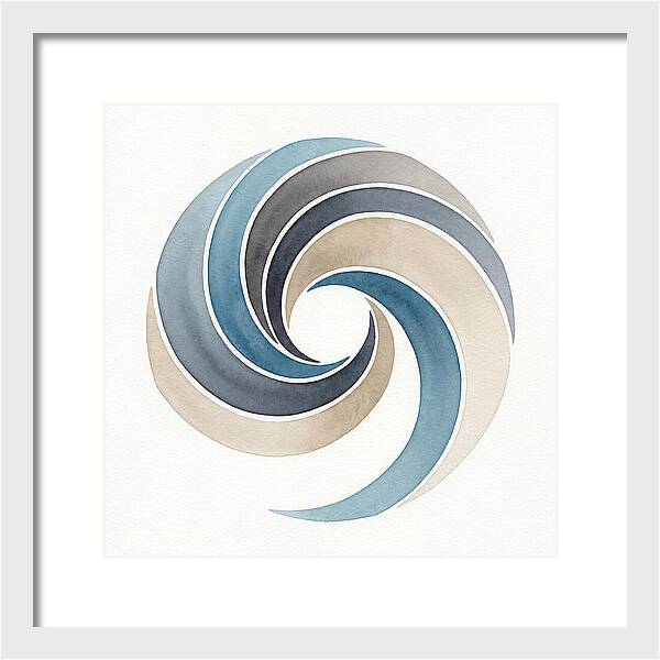 Swirling Waves Of Color