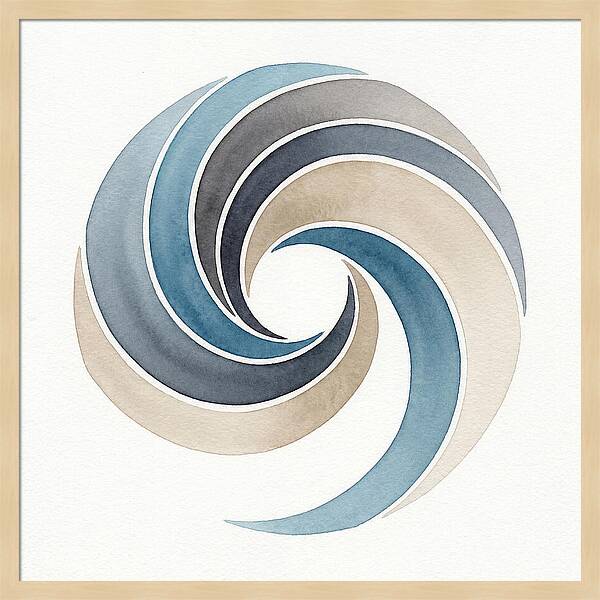 Swirling Waves Of Color