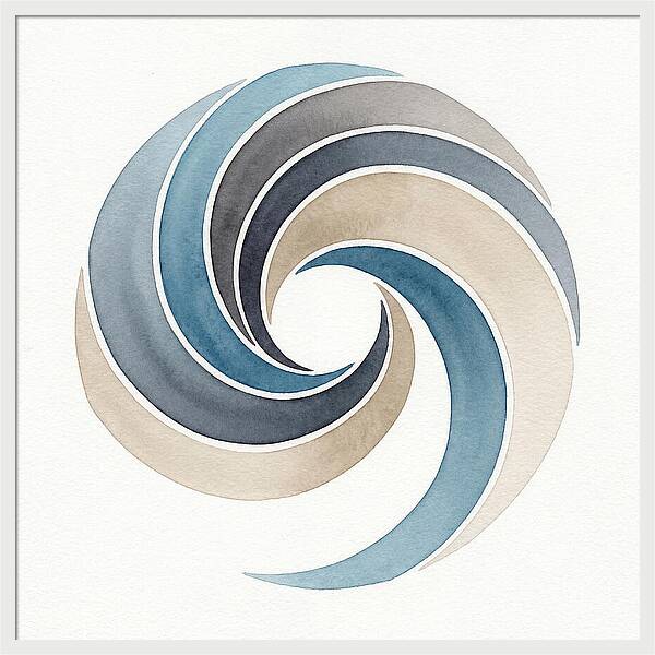 Swirling Waves Of Color