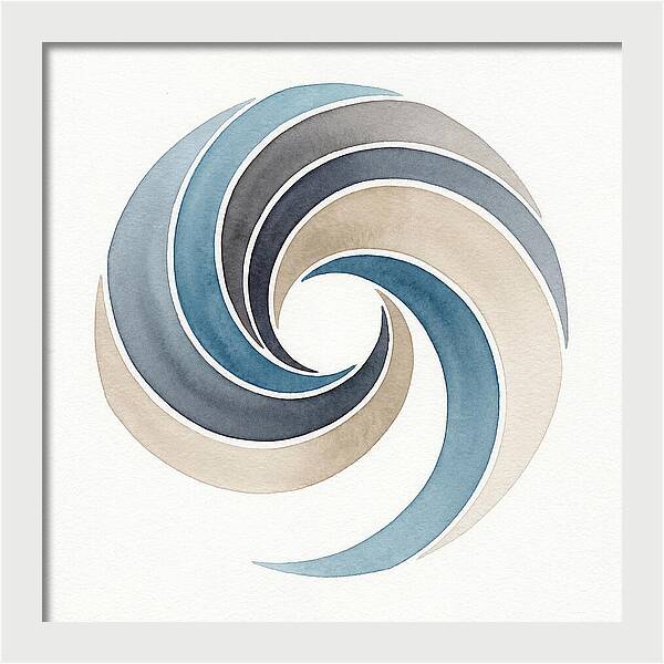 Swirling Waves Of Color