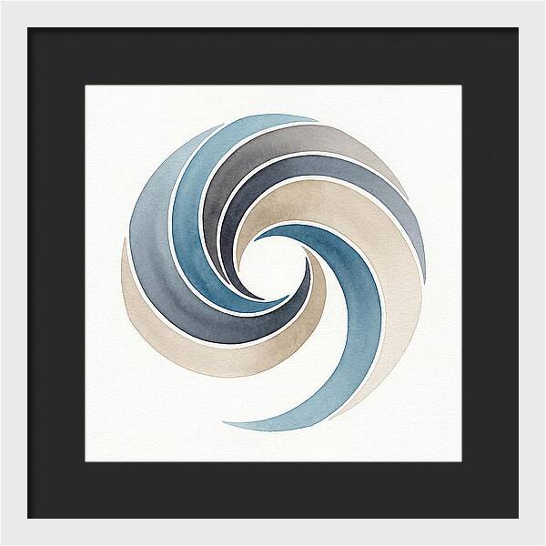 Swirling Waves Of Color