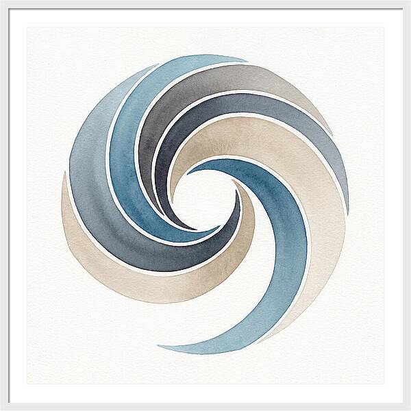 Swirling Waves Of Color