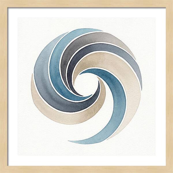 Swirling Waves Of Color
