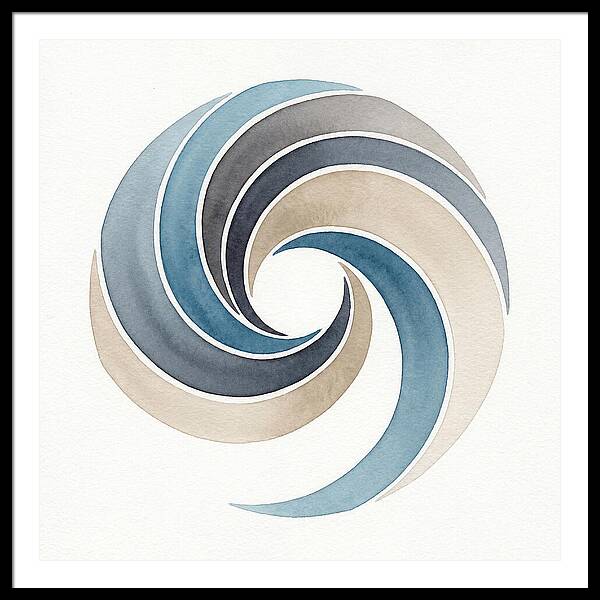 Swirling Waves Of Color