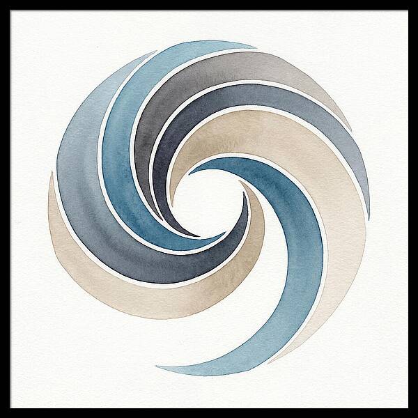 Swirling Waves Of Color