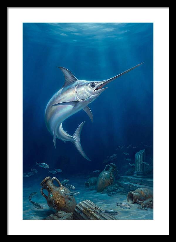 Swordfish Beneath The Waves