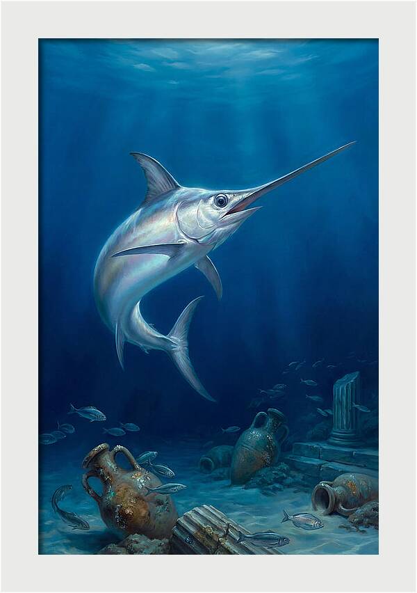 Swordfish Beneath The Waves