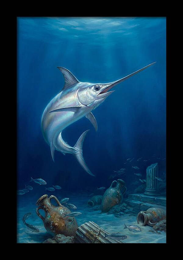 Swordfish Beneath The Waves