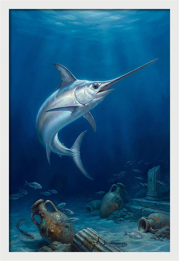 Swordfish Beneath The Waves