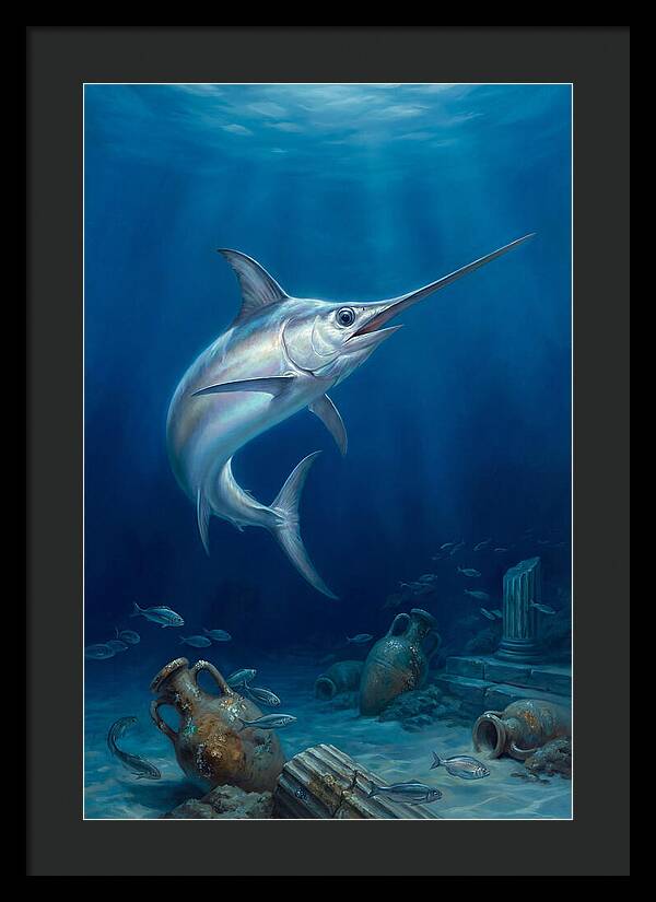 Swordfish Beneath The Waves