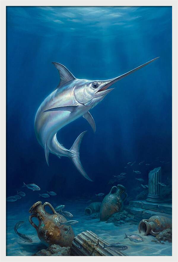 Swordfish Beneath The Waves