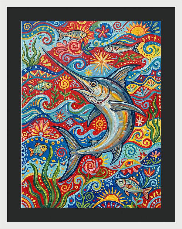 Swordfish Dance In Color